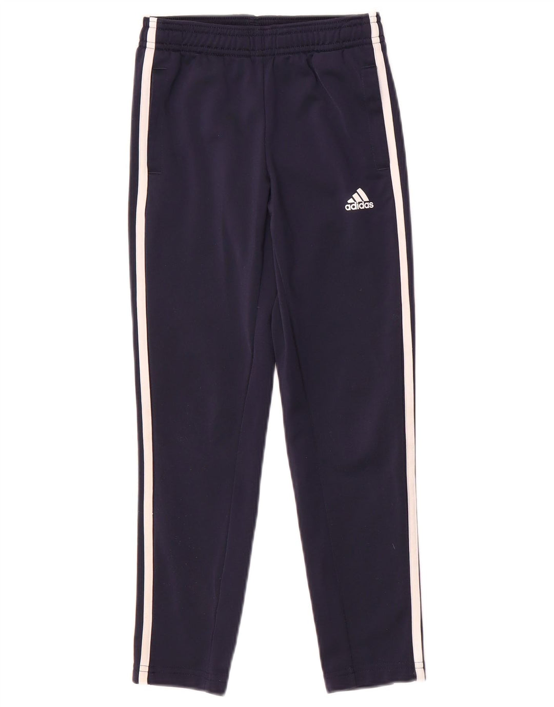 Спортивные брюки ADIDAS для мальчиков 7-8 лет, темно-синий, полиэстер