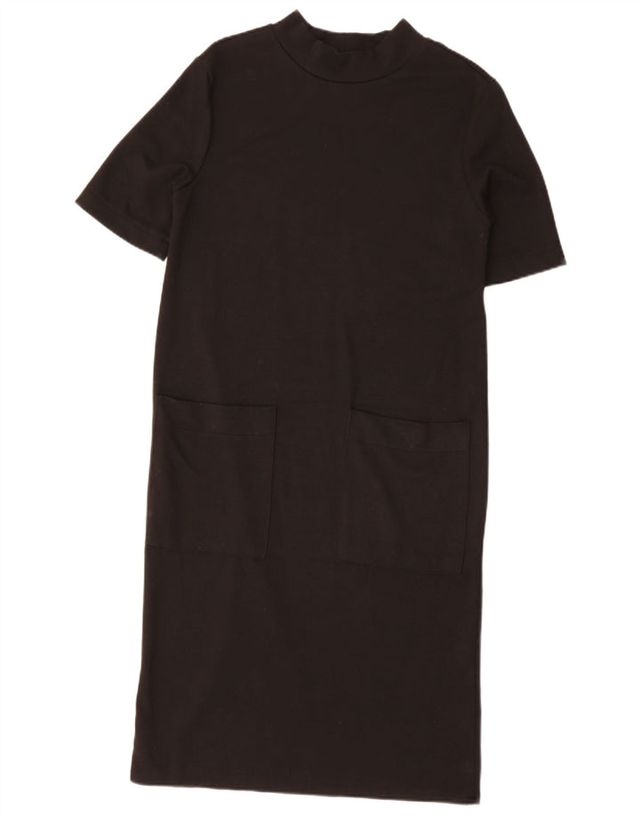 Женское платье прямого кроя Zara UK 10, маленькое черное