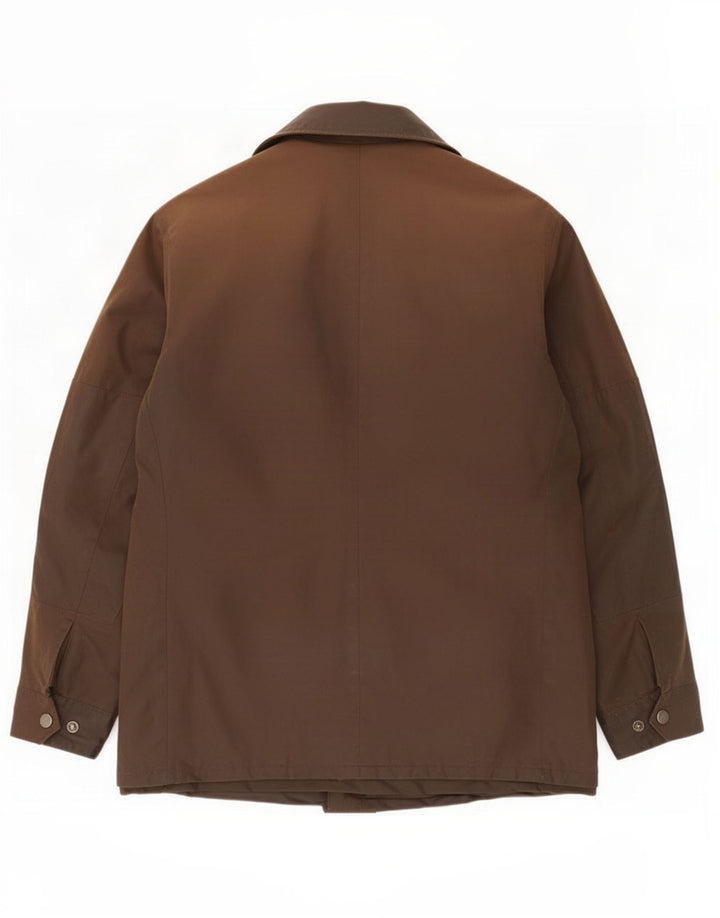 Мужская куртка Barbour из вощеного хлопка UK 40, большая коричневая