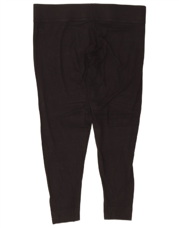 Женские капри Marks & Spencer UK 18 XL, черные вискозы