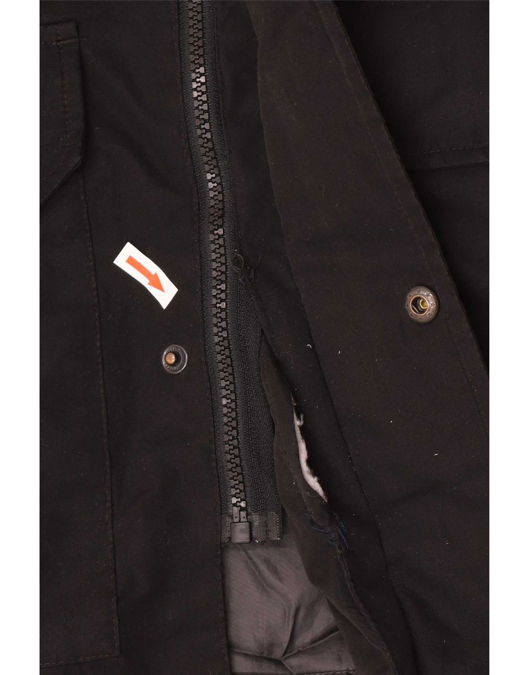 Мужская парка Jack & Jones с капюшоном UK 38, средний черный полиэстер