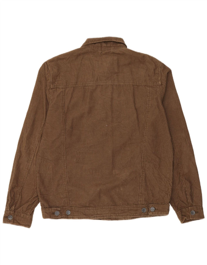 Мужская вельветовая куртка Billabong UK 40, большая коричневая