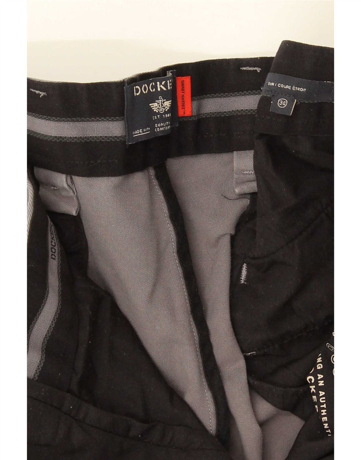 Мужские узкие брюки-чиносы Dockers W34 L31, серые, хлопковые