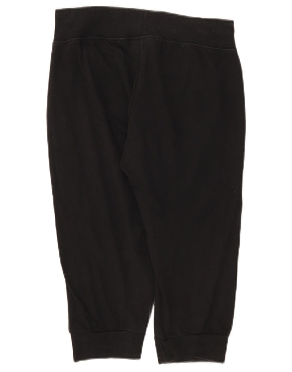 Женские спортивные брюки-капри Champion, брюки для бега, UK 6 XS, черный хлопок