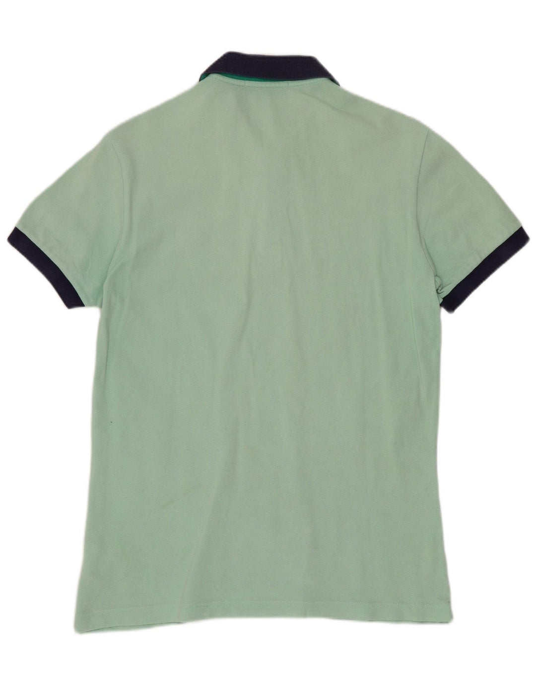 Мужская рубашка-поло FRED PERRY, хлопковая, среднего зеленого цвета