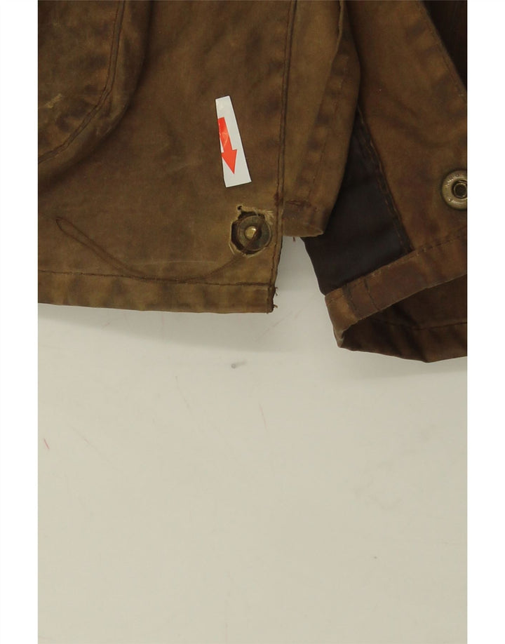 Мужская куртка Barbour из вощеного хлопка UK 40, большой коричневый хлопок