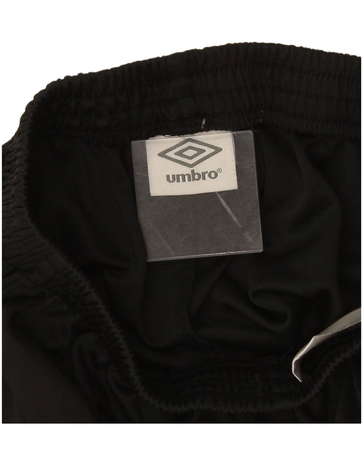 Спортивные шорты Umbro для мальчиков 11-12 лет, большие, черные