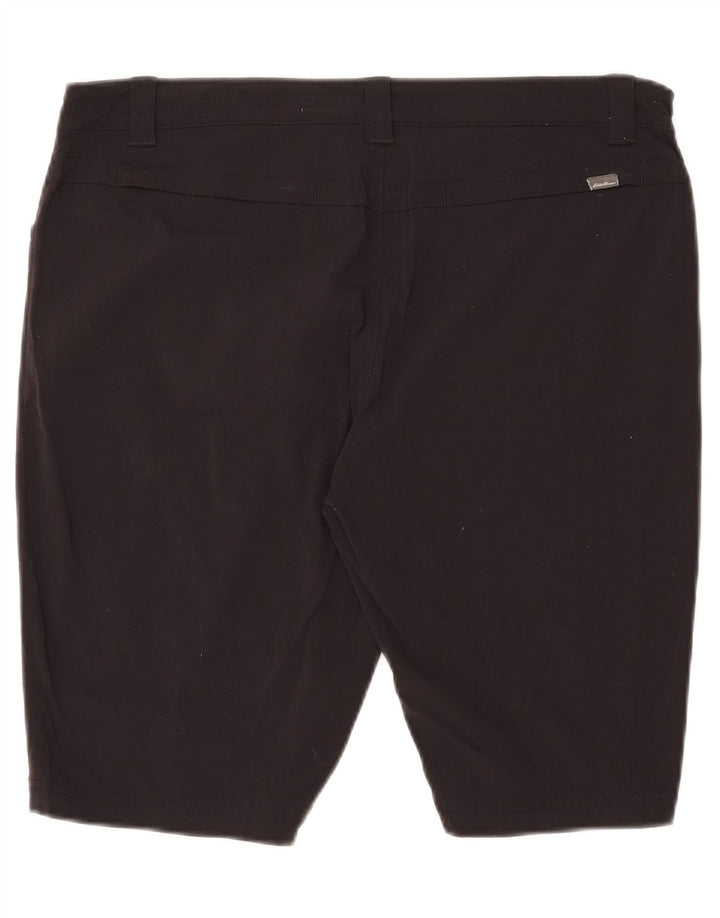 Женские повседневные шорты Eddie Bauer, США 14, XL, W36, черные