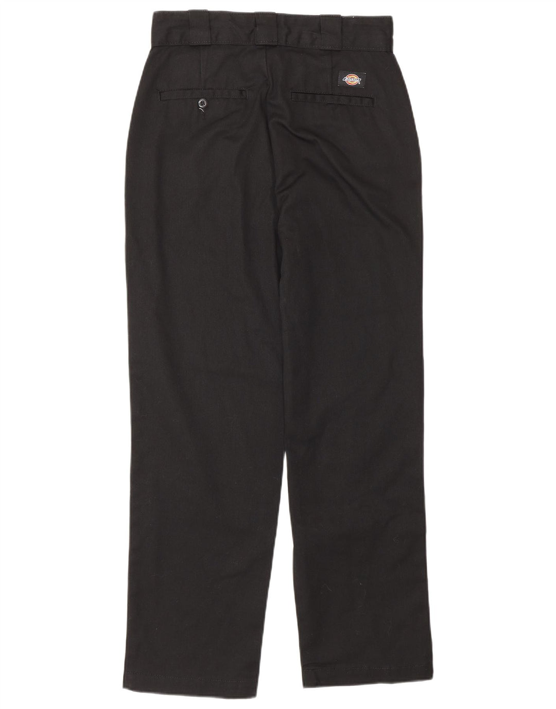 DICKIES Женские прямые брюки чинос W27 L26, черные полиэстер