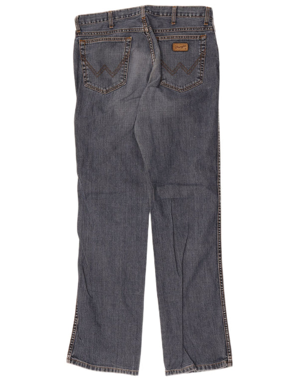 Мужские прямые джинсы Wrangler Alaska W34 L34 синие, хлопок