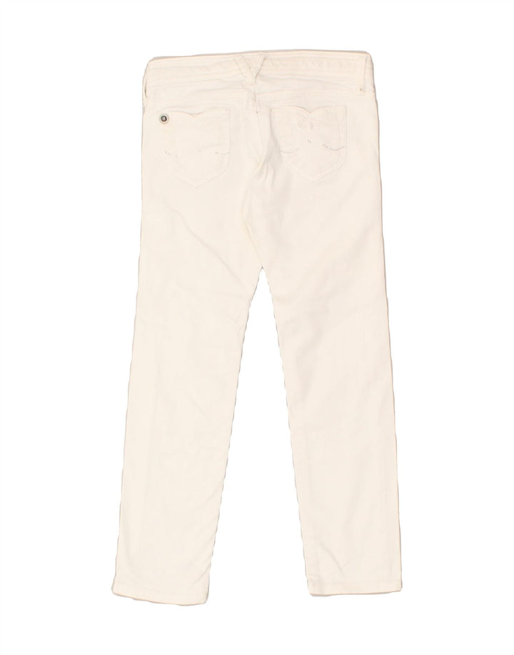 PEPE JEANS Girls Slim Jeans 5-6 Years W22 L21  White Cotton | Vintage PEPE Jeans | Thrift | Second-Hand PEPE Jeans | Used Clothing | Messina Hembry 