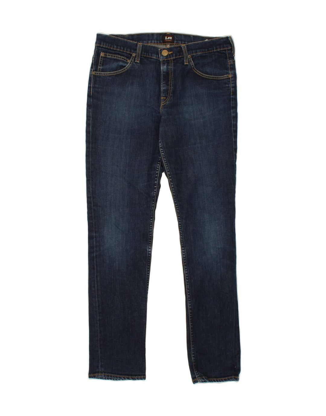 LEE Womens Kunae Slim Jeans W29 L33 Navy Blue Cotton Vintage Lee and Second-Hand Lee from Messina Hembry 
