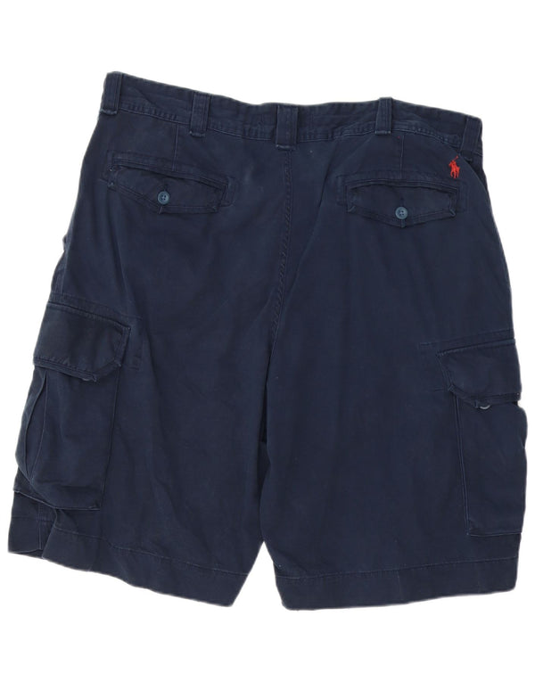 Мужские шорты карго Polo Ralph Lauren W42 2XL Темно-синие хлопковые