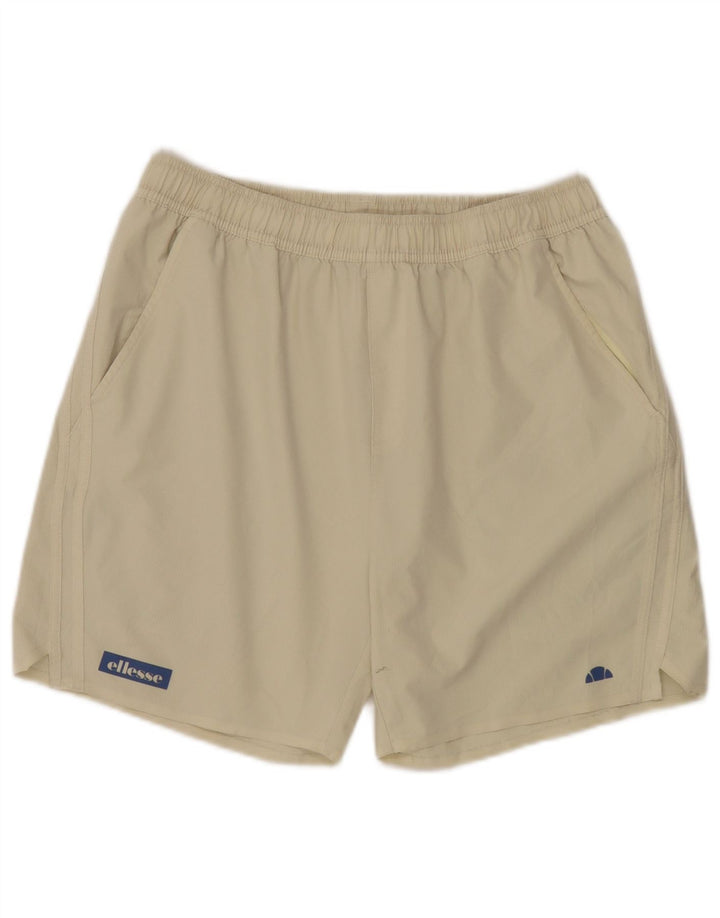 Мужские спортивные шорты Ellesse, большие бежевые, полиэстер