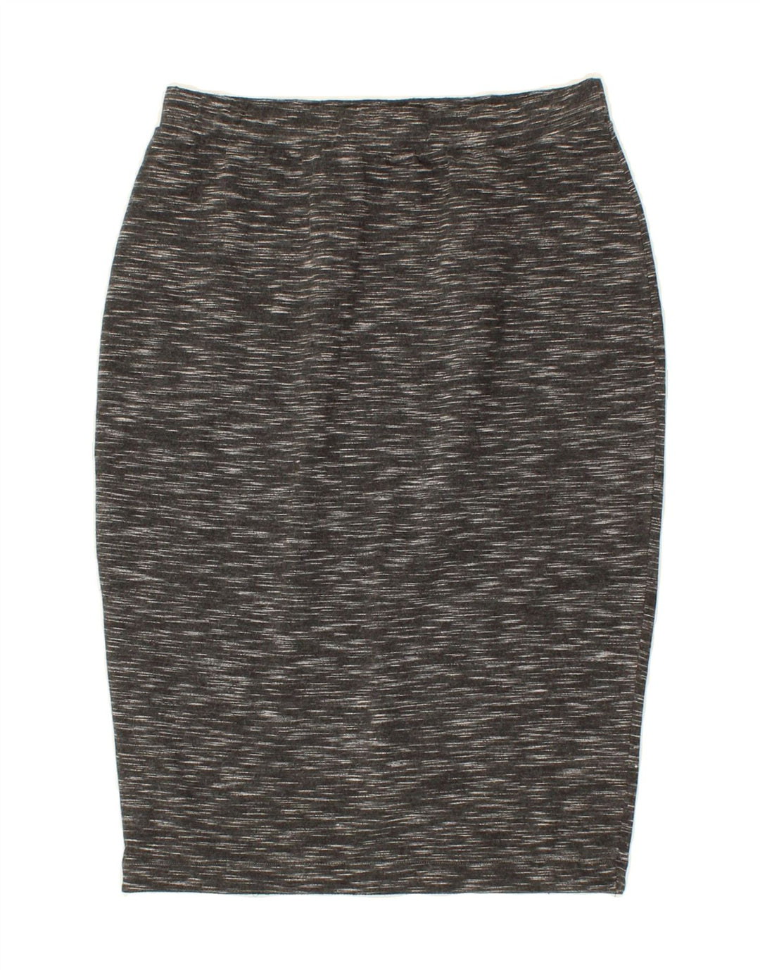 BENETTON Womens Pencil Skirt UK 10 Small W26  Grey Flecked Polyester Vintage Benetton and Second-Hand Benetton from Messina Hembry 