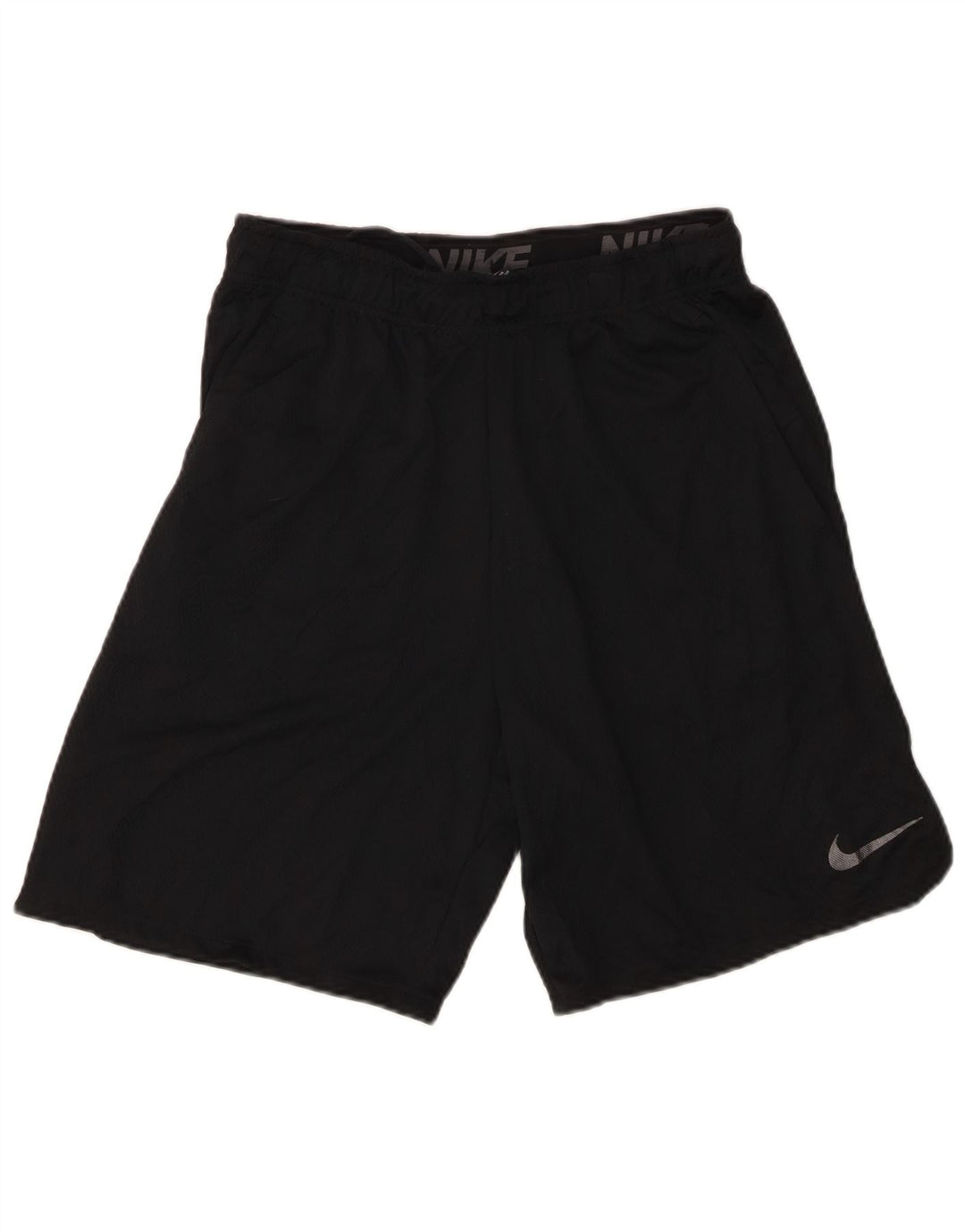 Мужские спортивные шорты Nike Dri Fit, средний черный полиэстер