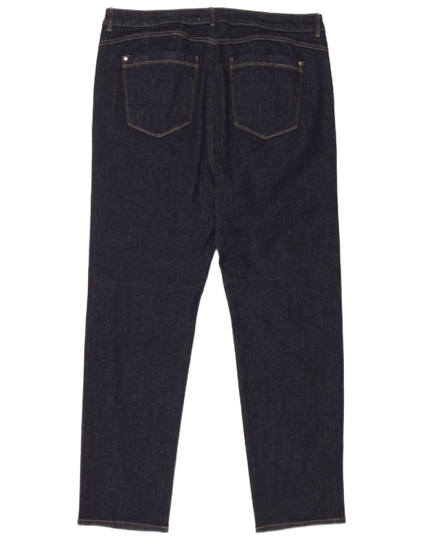 Женские прямые джинсы Marks & Spencer Sienna UK 20 2XL W38 L30 Темно-синие