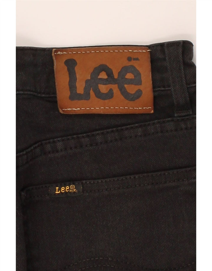 LEE Womens Straight Jeans W27 L28 Black Cotton Vintage Lee and Second-Hand Lee from Messina Hembry 