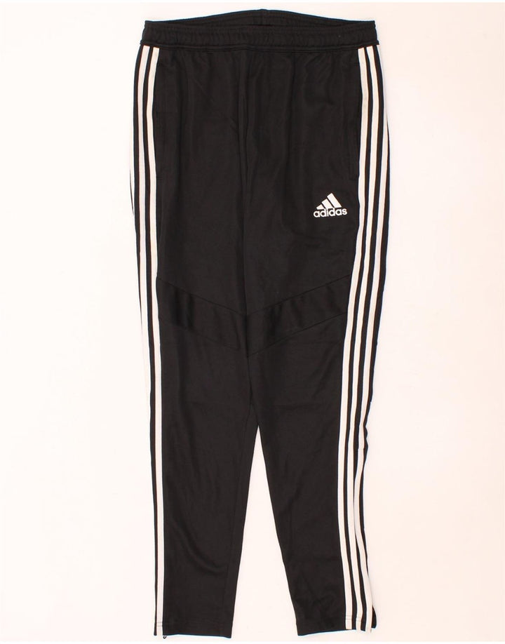 ADIDAS Mens Tracksuit Trousers Medium  Black Polyester Vintage Adidas and Second-Hand Adidas from Messina Hembry 