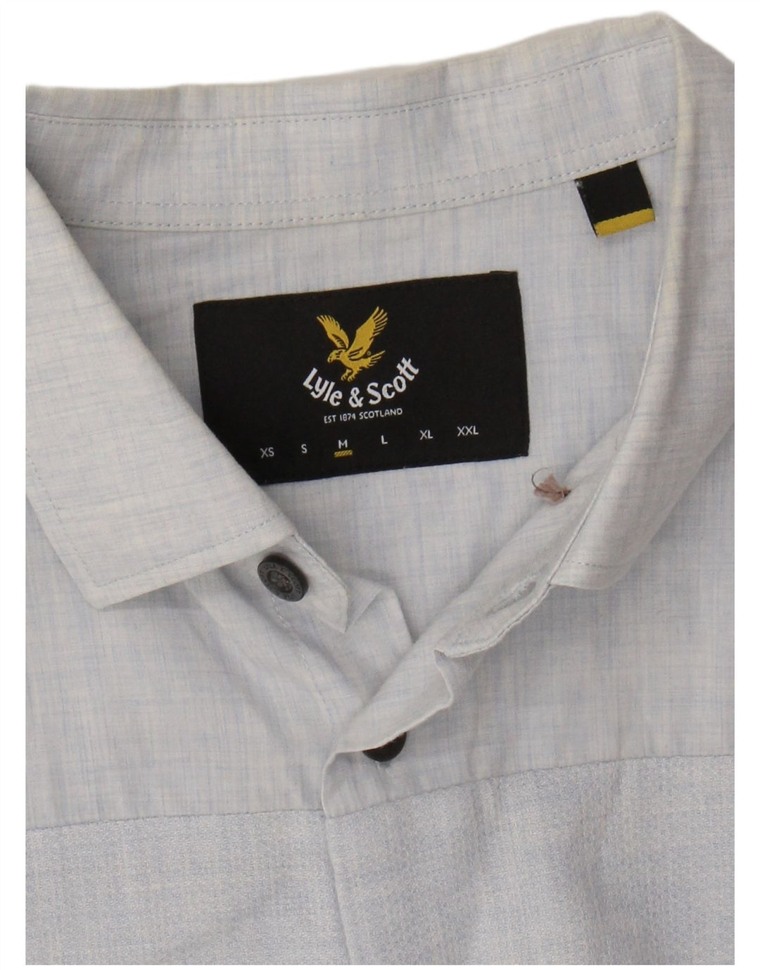 Рубашка мужская LYLE & SCOTT в синюю полоску среднего размера