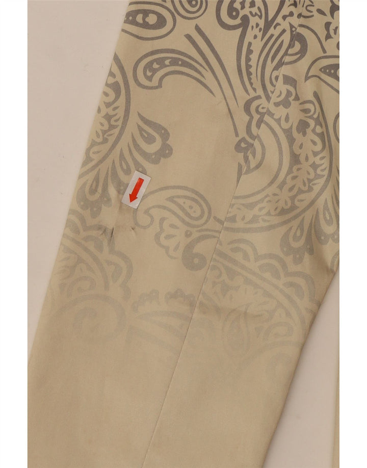 Женское пальто Desigual EU 40, средний цвет, белый хлопок с узором пейсли