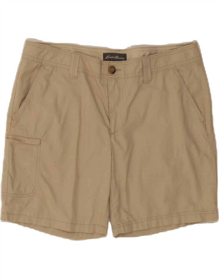 EDDIE BAUER Womens Cargo Shorts US 16 2XL W40 Beige Cotton Vintage Eddie Bauer and Second-Hand Eddie Bauer from Messina Hembry 