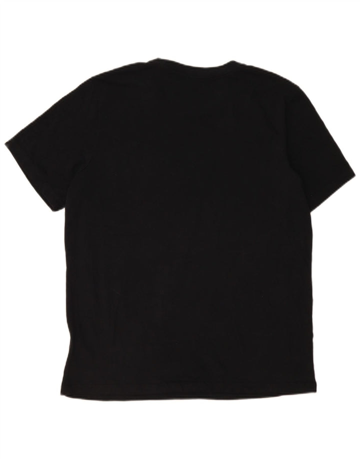 Мужская футболка Nike Dri Fit, большой черный хлопок