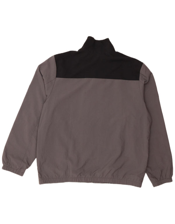 Мужской спортивный костюм Nike Top Jacket 2XL, серый полиэстер с цветными блоками