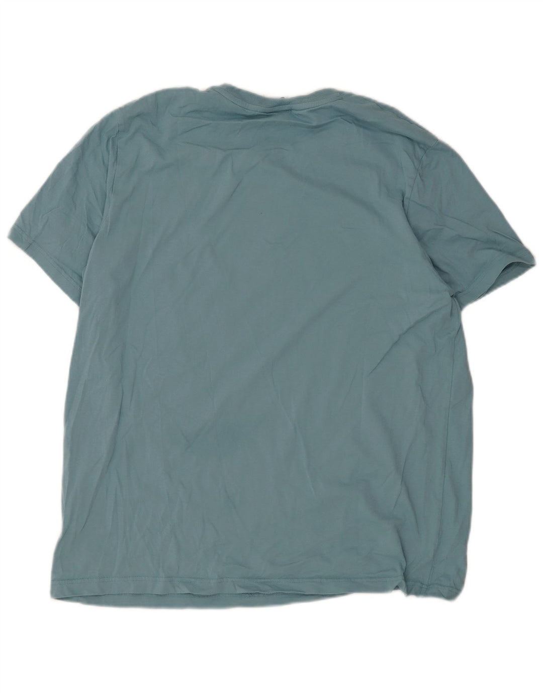 Мужская футболка с рисунком Nike Top 2XL, синяя, хлопок