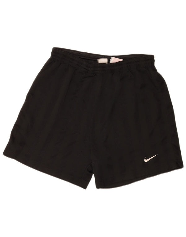 Мужские спортивные шорты Nike, средний черный полиэстер в тонкую полоску