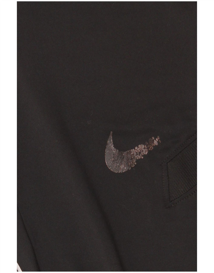 Мужские спортивные брюки Nike Dri Fit, маленькие черные полиэстер