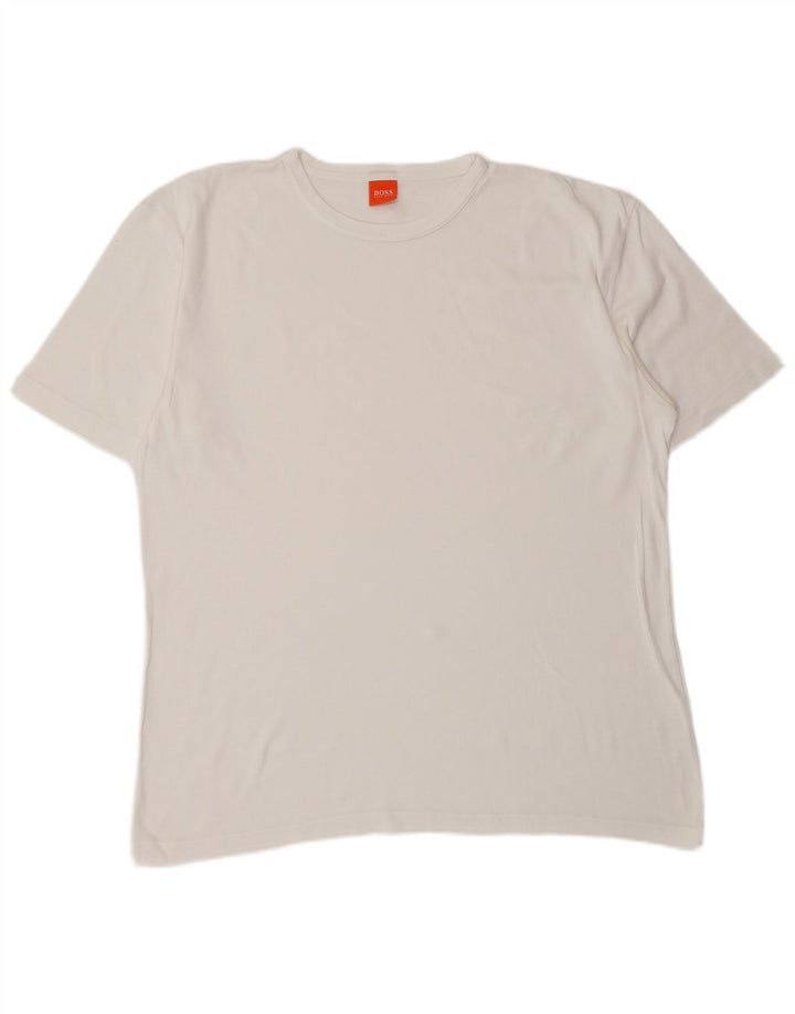 Мужская футболка HUGO BOSS Top XL, белый хлопок