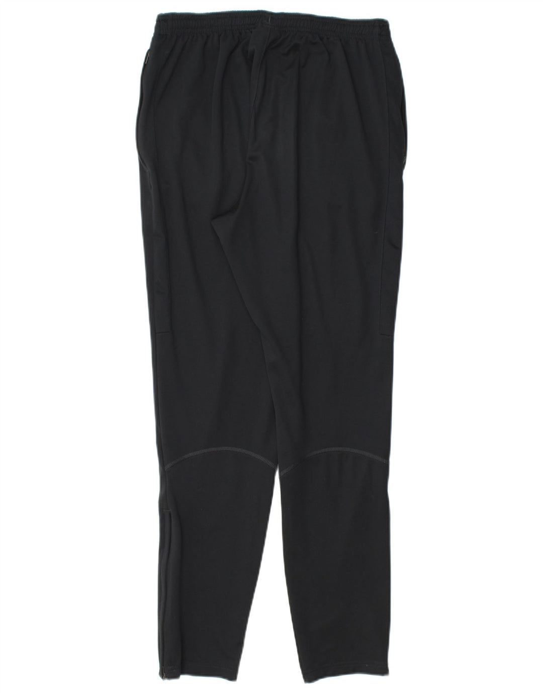 Мужские спортивные брюки NIKE Dri Fit, маленькие черные, из полиэстера