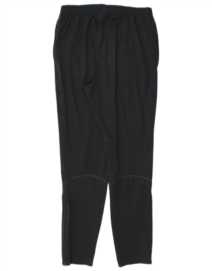 Мужские спортивные брюки NIKE Dri Fit, маленькие черные, из полиэстера