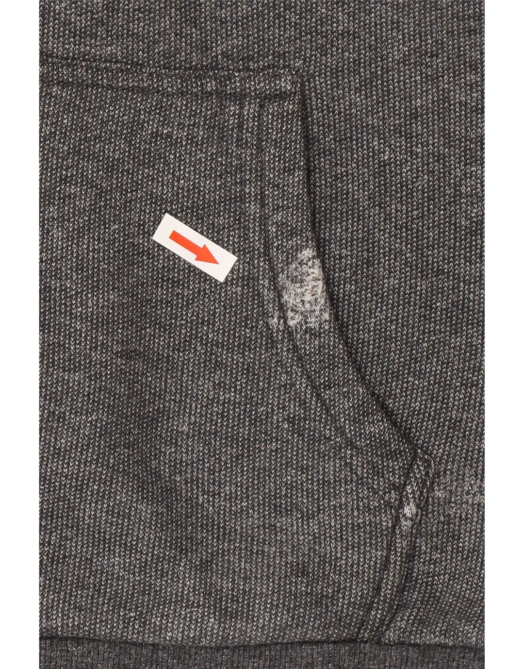 Мужской джемпер с капюшоном Superdry XL, серый хлопок