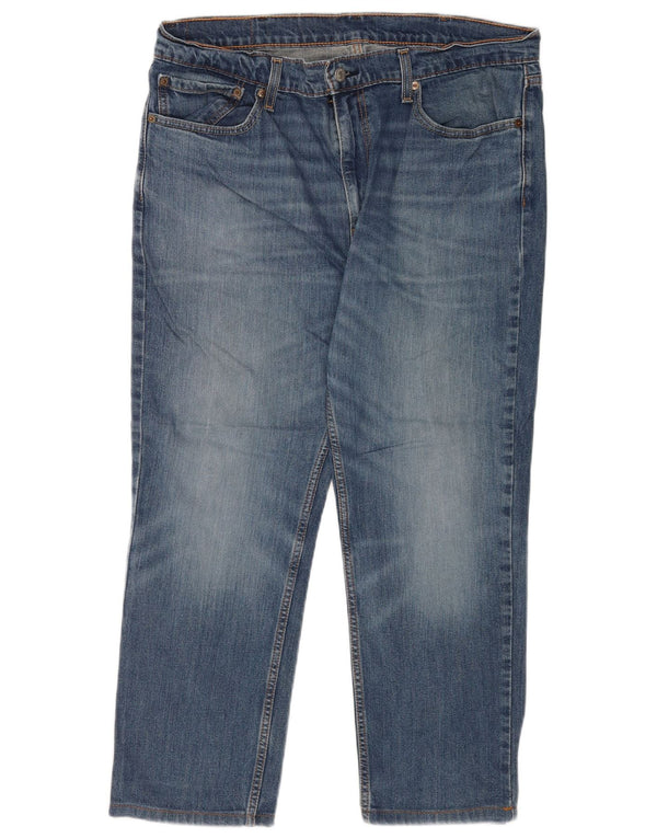 Levi's Mens 511 Cropped Slim Jeans W38 L25 Blue Cotton