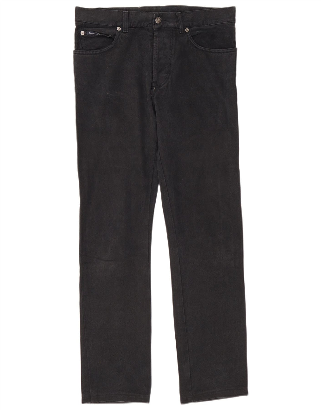 Мужские прямые джинсы Calvin Klein W32 L30 черные