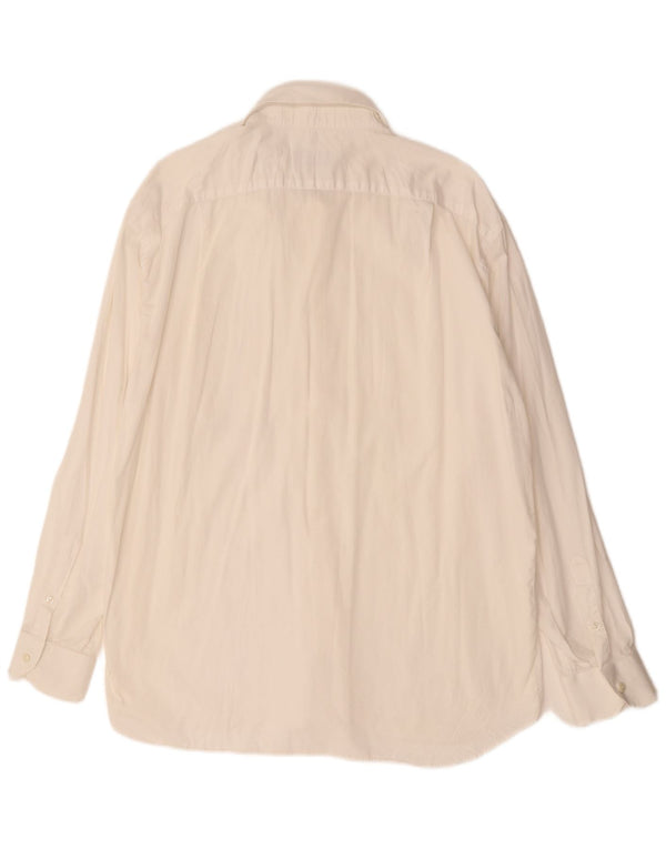 Мужская рубашка Roccobarocco, размер 18 1/2 46 2XL, белая