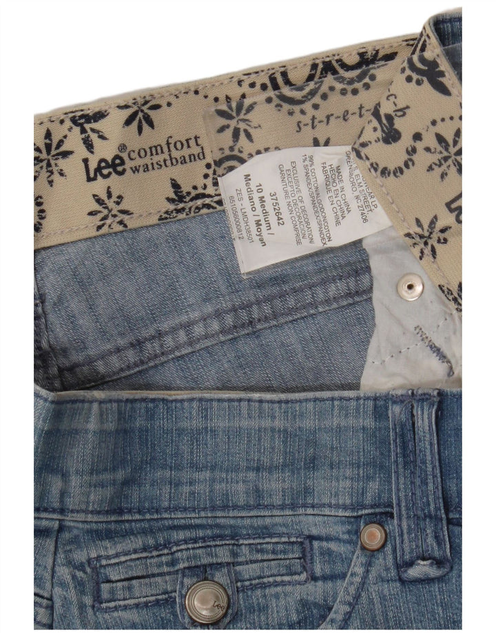 Женские джинсовые шорты LEE US 10, большие размеры W32, синие, хлопок