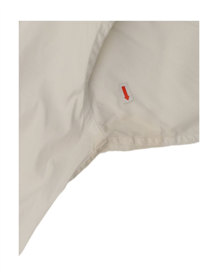 ZARA Mens Slim Fit Shirt Medium White Vintage Zara and Second-Hand Zara from Messina Hembry 