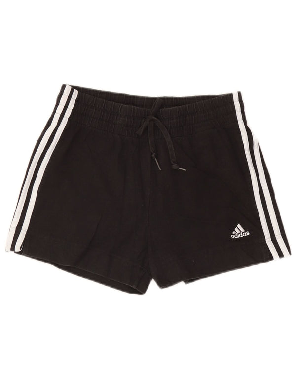 Женские спортивные шорты Adidas UK 4/6 XS, черный хлопок