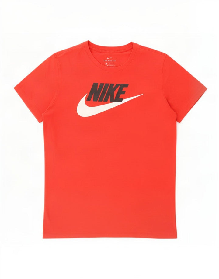 Мужская футболка с рисунком Nike, большой красный хлопок