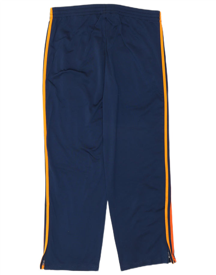 Мужские спортивные брюки Adidas UK 42/44, большой темно-синий полиэстер