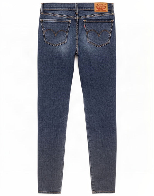 Женские джинсы Levi's 710 Super Skinny W28 L32 синие, хлопок