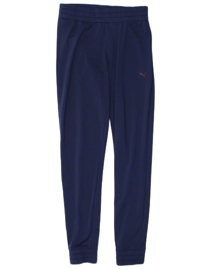 Женские спортивные брюки Puma Joggers UK 10, маленькие темно-синие, полиэстер