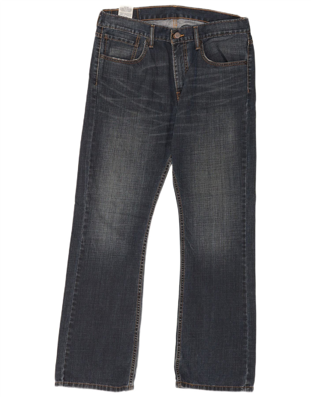 Мужские джинсы Levi's 527 Bootcut W34 L32 Темно-синие, хлопок
