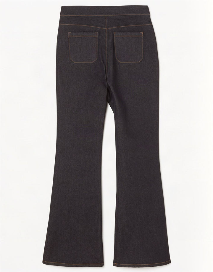 Джинсы Benetton женские Bootcut UK 12 Medium W32 L34 Темно-синие, хлопок