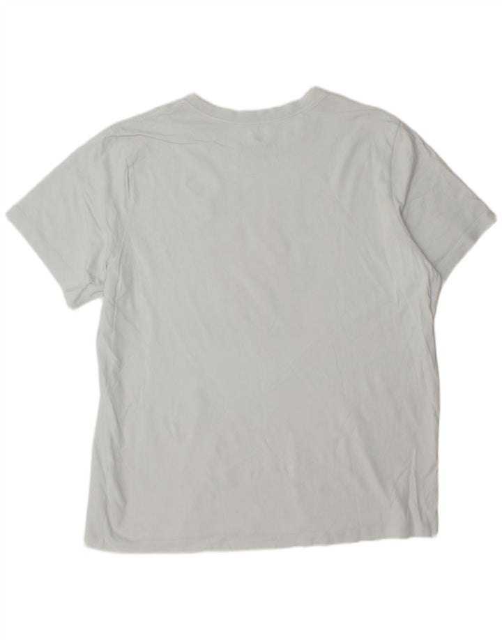 Мужская футболка с рисунком Nike Top XL, белый хлопок
