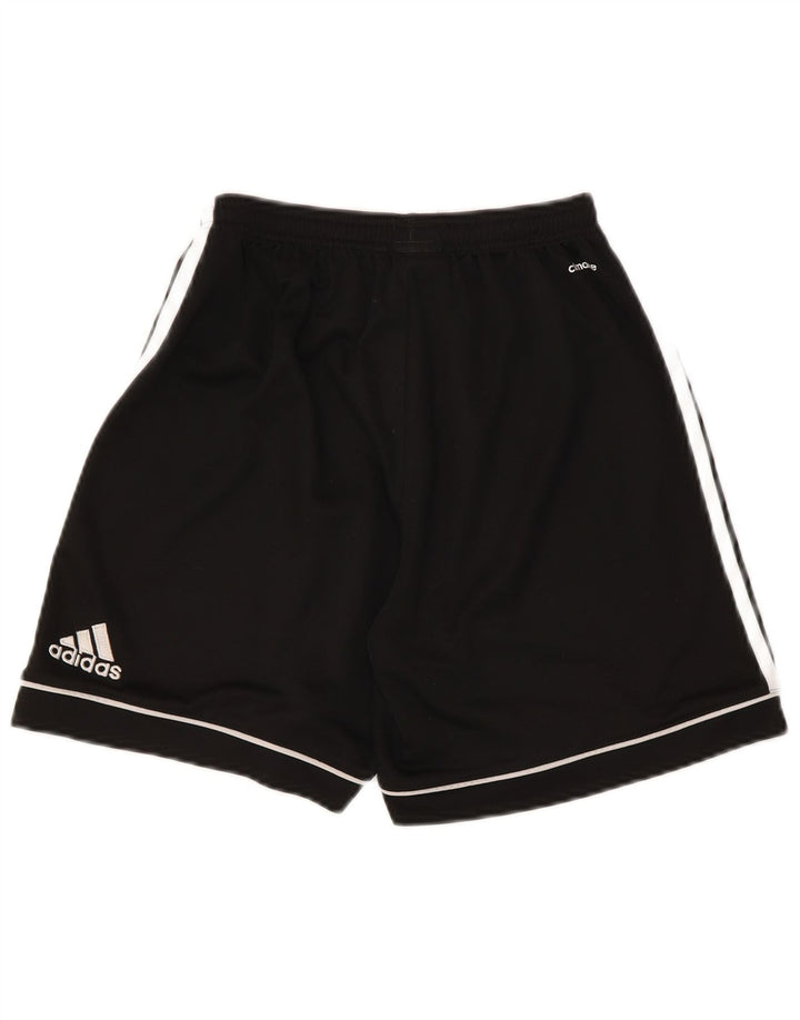 Мужские спортивные шорты Adidas Climalite, маленькие черные из полиэстера