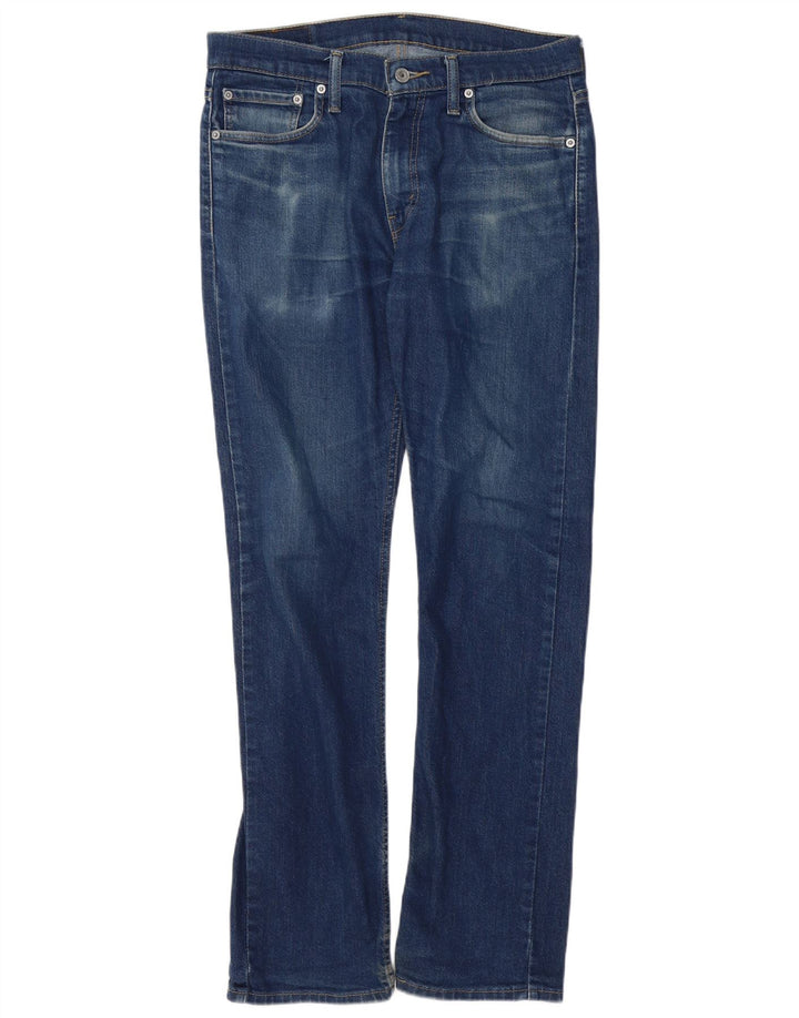 Мужские джинсы LEVI'S 513 Slim Straight W32 L32 Синие, хлопок